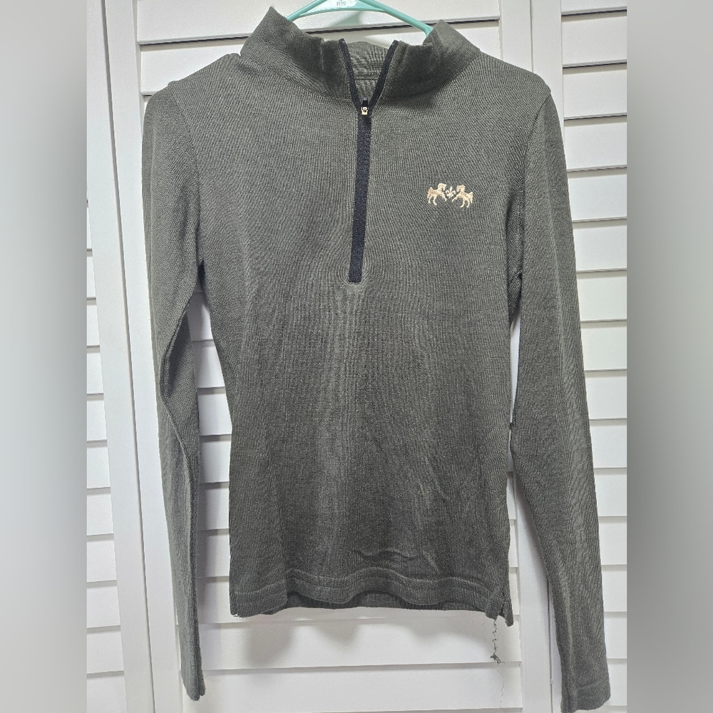 Equine Couture long sleeve knit equestrian shirt